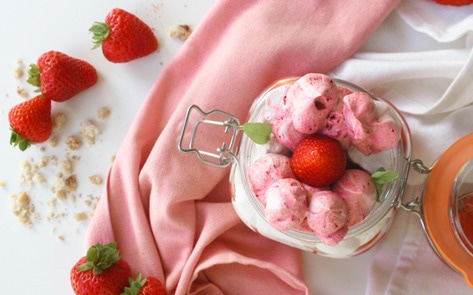 Vegan Strawberry Coco