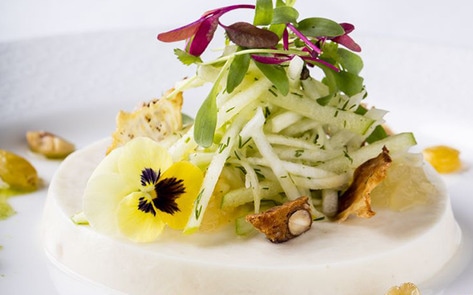 British Academy Awards Serve Vegan Appetizer Course