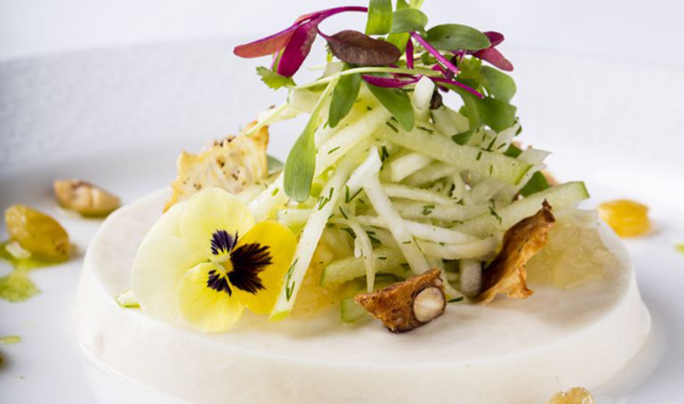 British Academy Awards Serve Vegan Appetizer Course