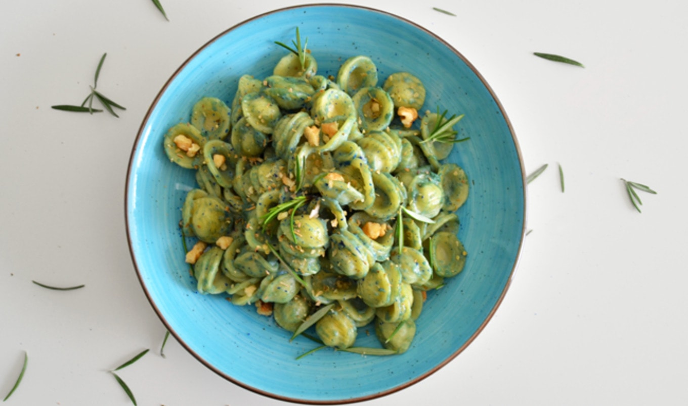 Vegan Herbed Mermaid Orecchiette