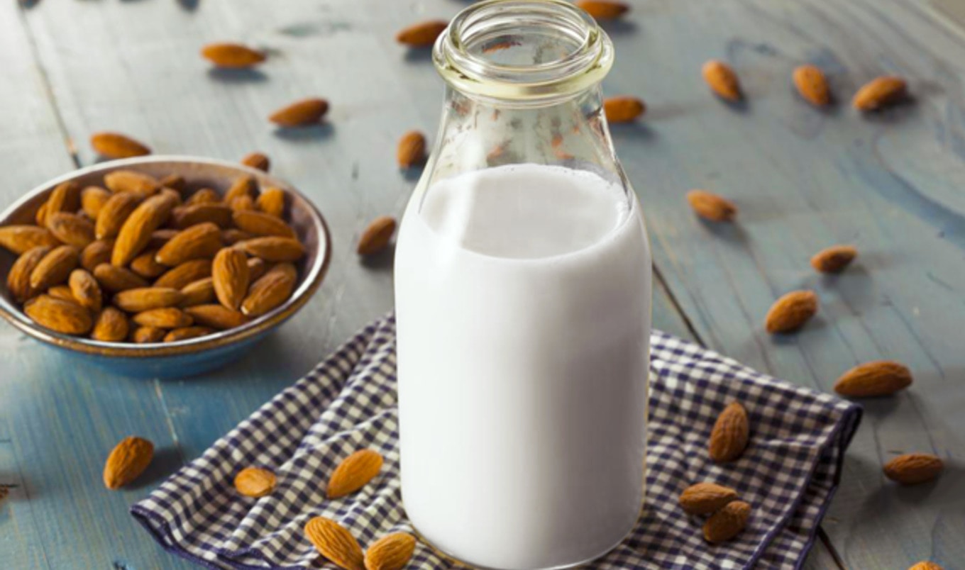 The Easiest, Best Almond Milk Ever
