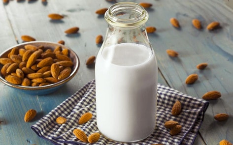 The Easiest, Best Almond Milk Ever