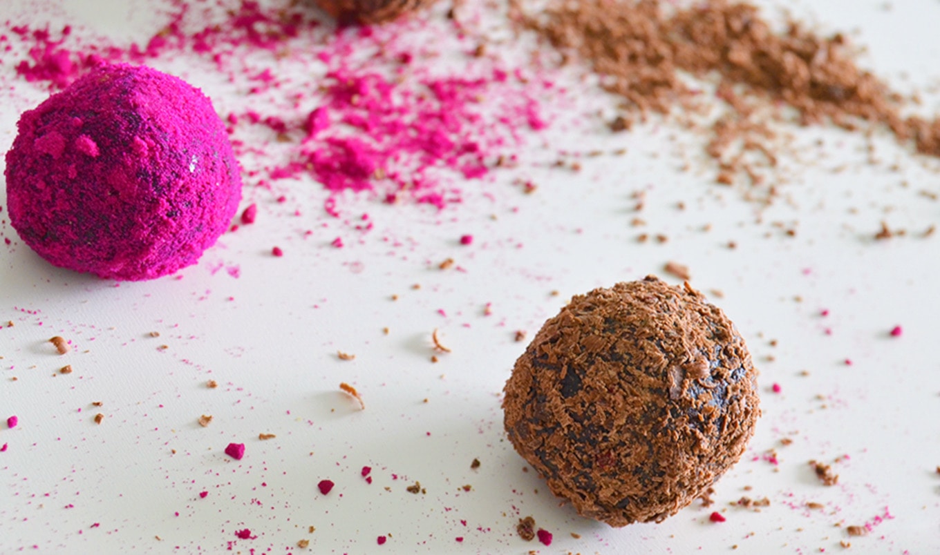 Raw Vegan Swedish Truffles