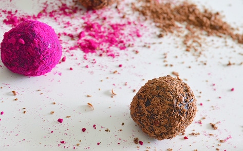 Raw Vegan Swedish Truffles