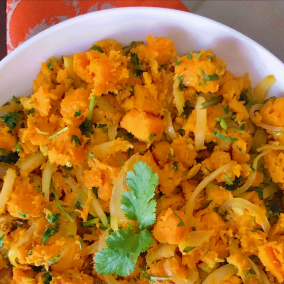 Spiced Indian Sweet Potato Masala
