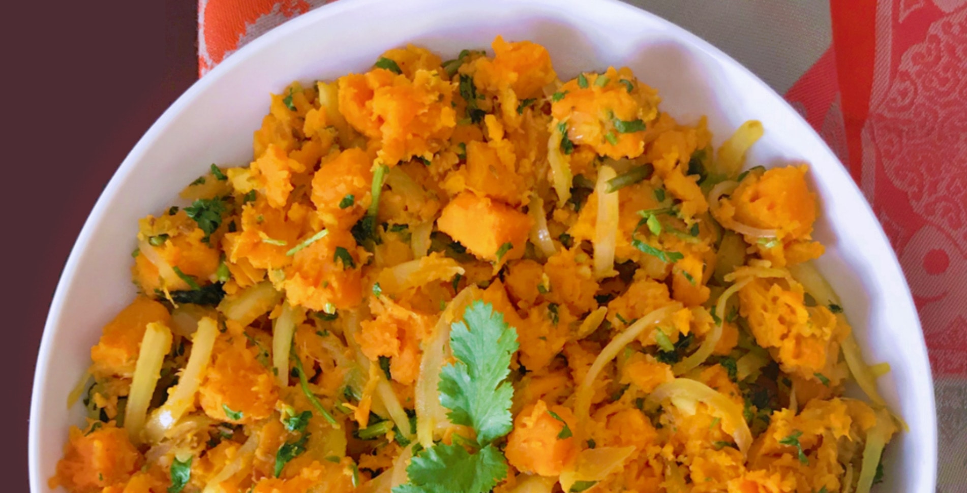 Spiced Indian Sweet Potato Masala