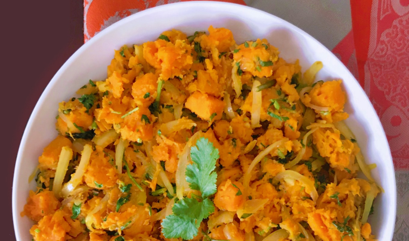 Spiced Indian Sweet Potato Masala