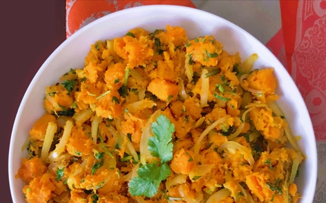 Vegan Sweet Potato Masala
