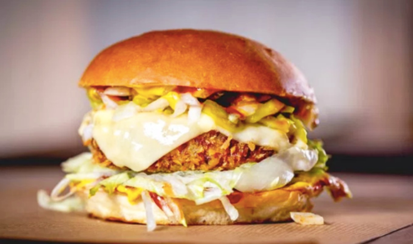 UK Chain Launches The Vegan Whoopi Goldburger