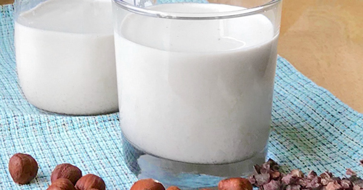 Homemade Hazelnut Cacao Milk | VegNews