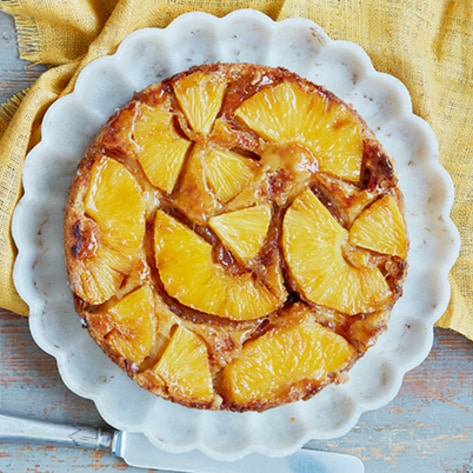 Vegan Pineapple Upside-Down Cake
