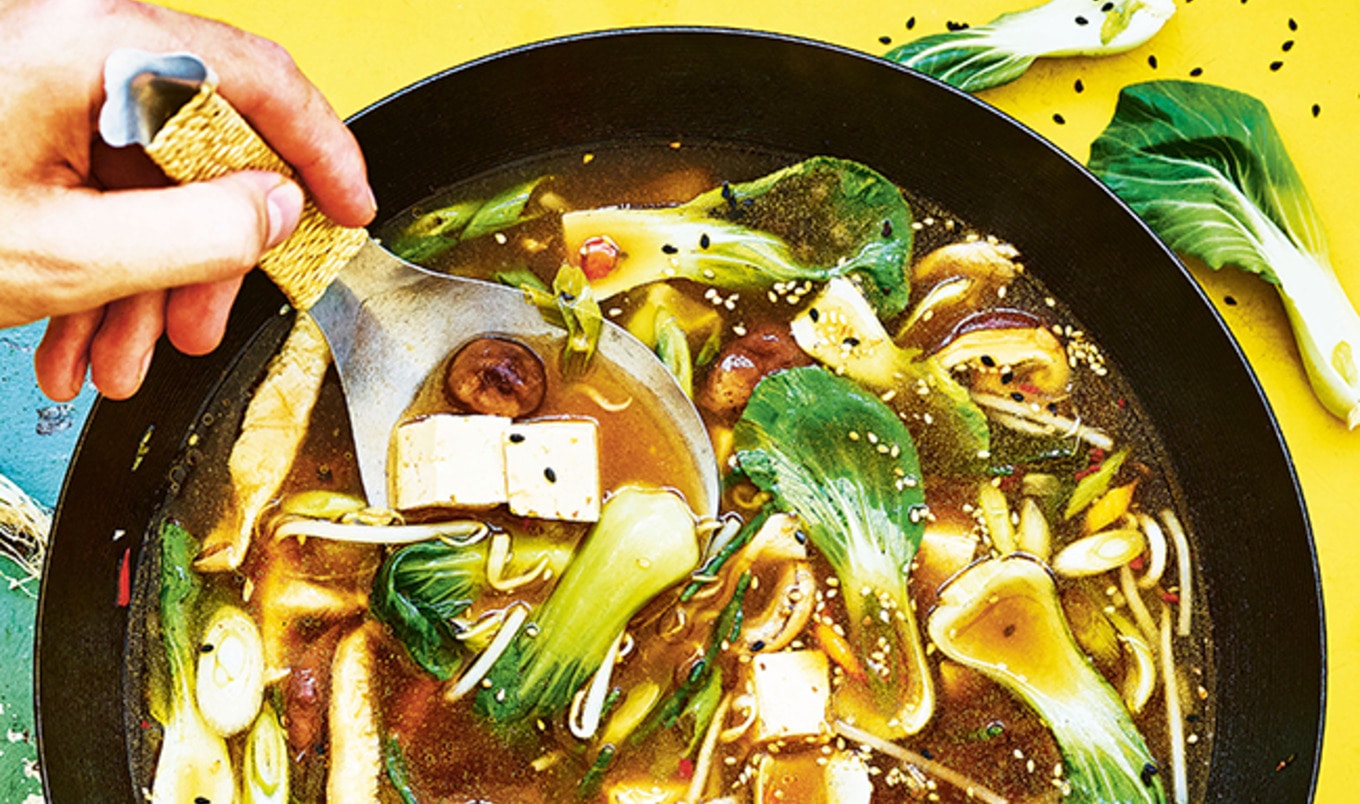 Vegan Sweet & Spicy Broth
