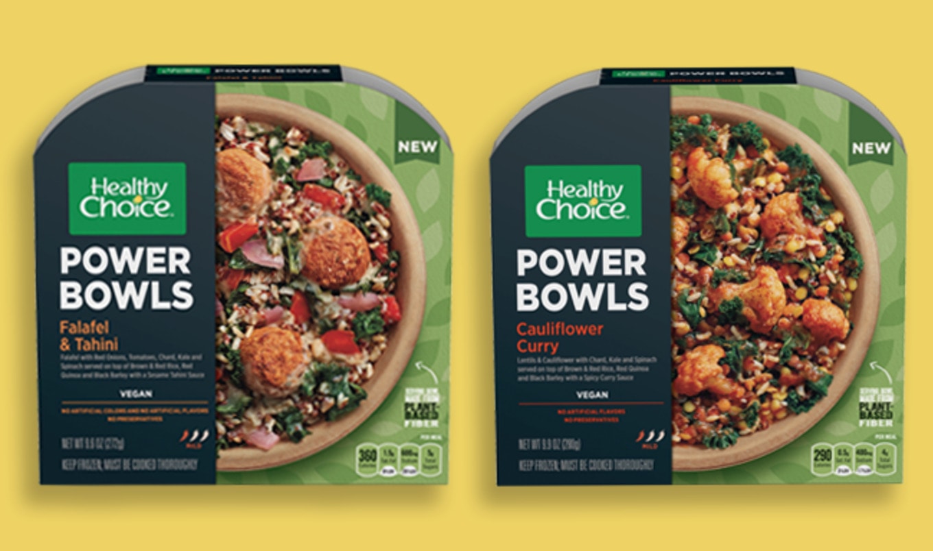 Healthy Choice Debuts Vegan Power Bowls