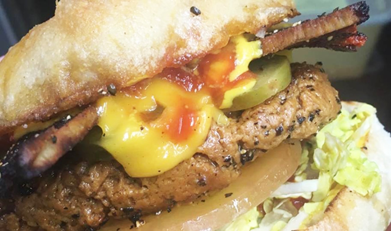 Meat-Counter Chef Creates Proper Filthy Vegan Burgers