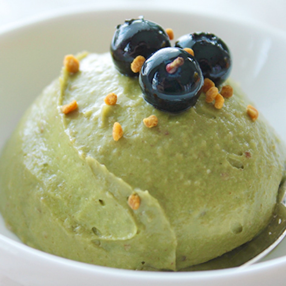 Creamy Maple Matcha Pudding