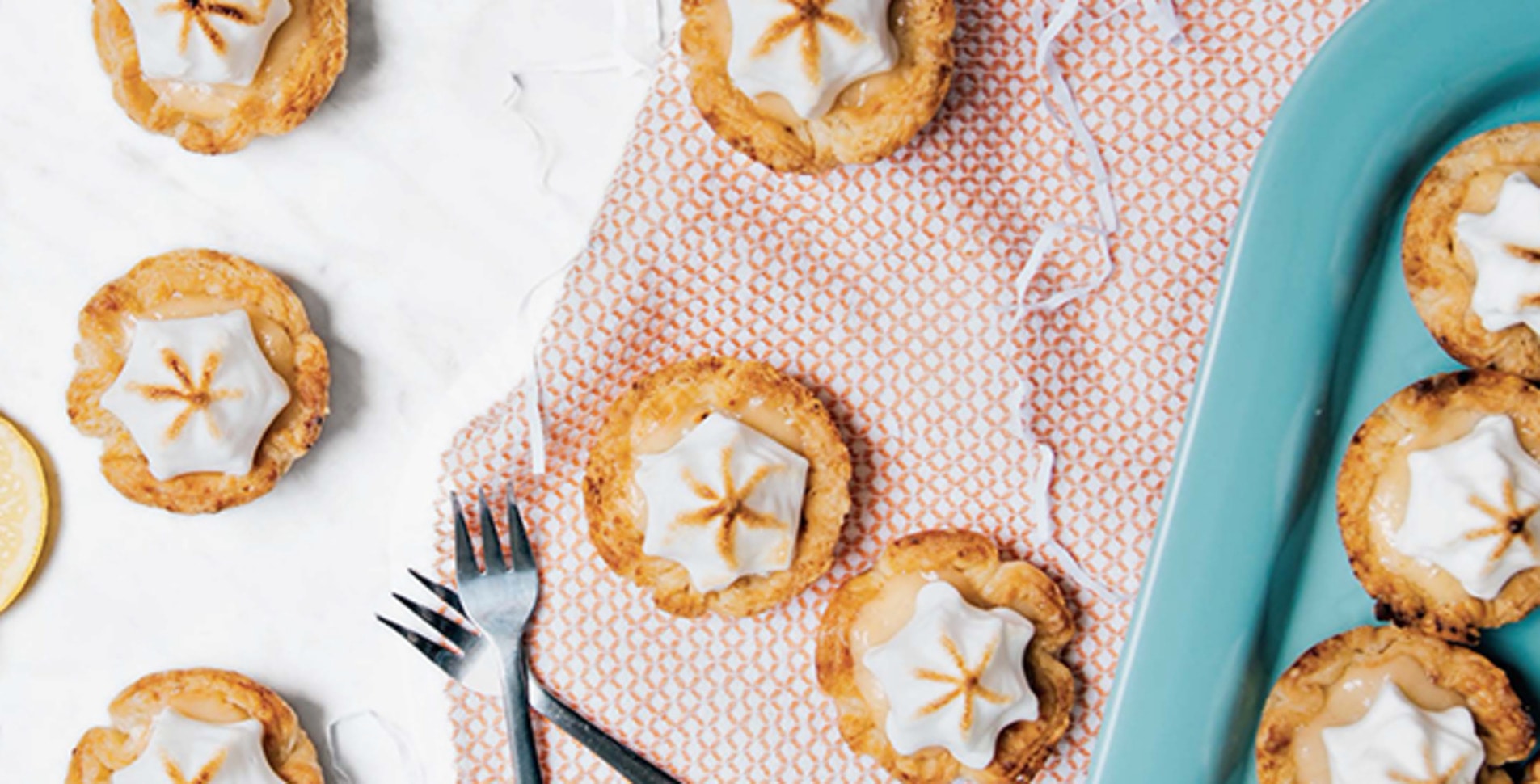 Vegan Lemon Meringue Petit Pie Tarts