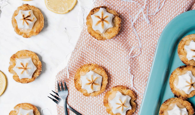 Vegan Lemon Meringue Pie Tarts
