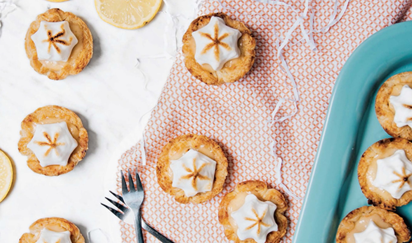 Vegan Lemon Meringue Pie Tarts