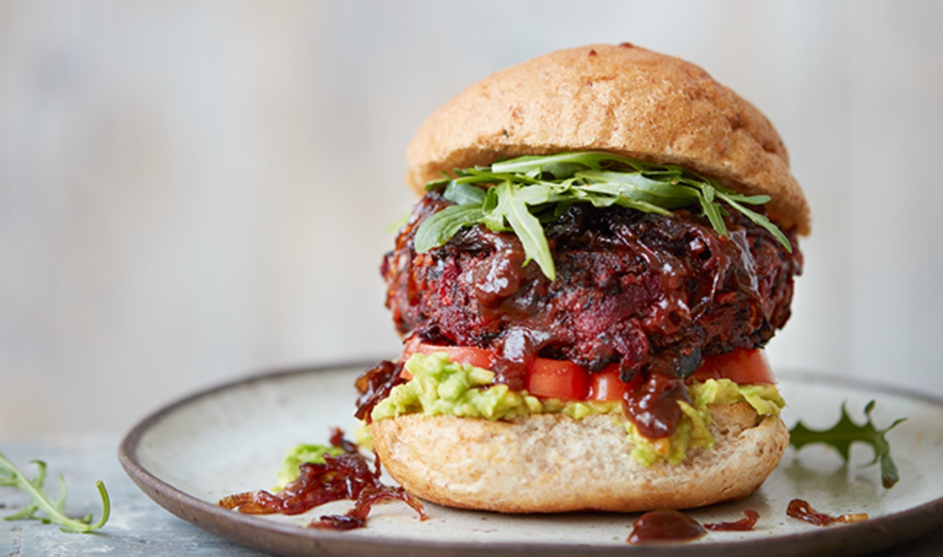 Ultimate Plant-Based Beet Burger