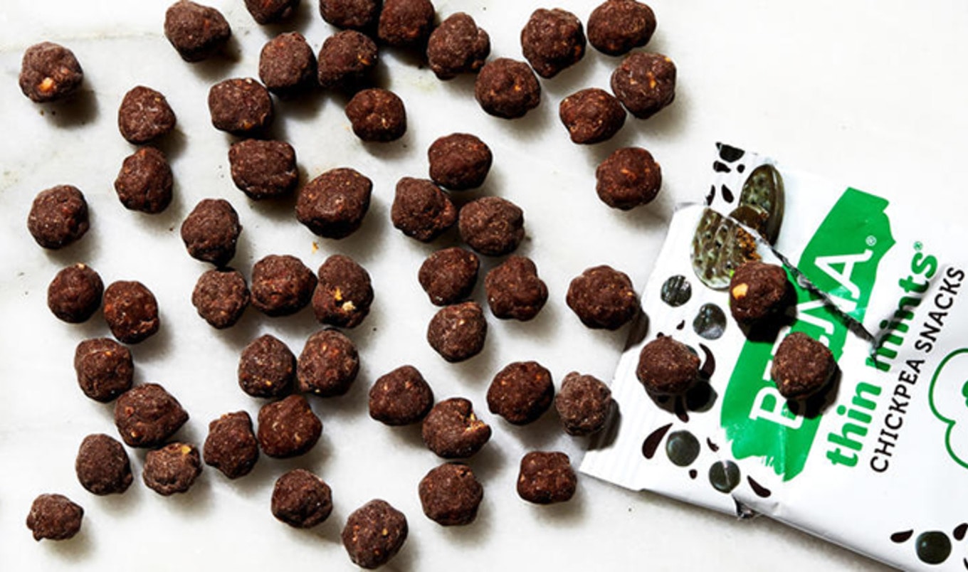 Vegan Girl Scout Thin Mint Chickpea Snacks Debut in June