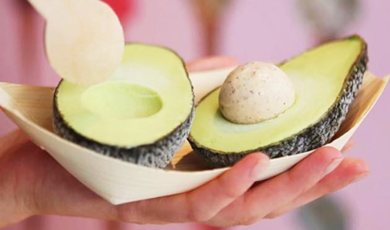 Luxe Shop Debuts Vegan Avocado-Shaped Ice Cream