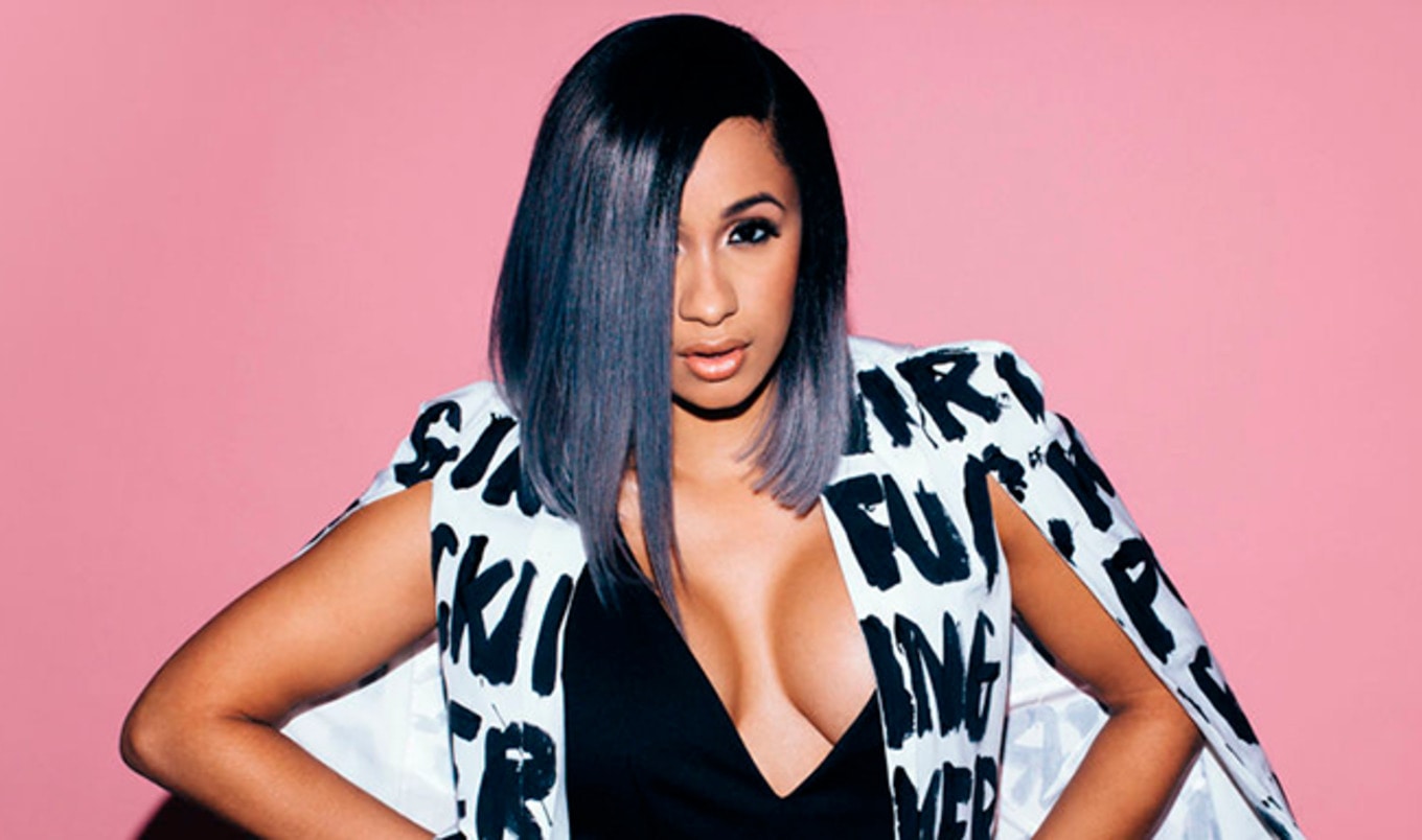 Cardi B Feasts on Vegan Food at Coachella