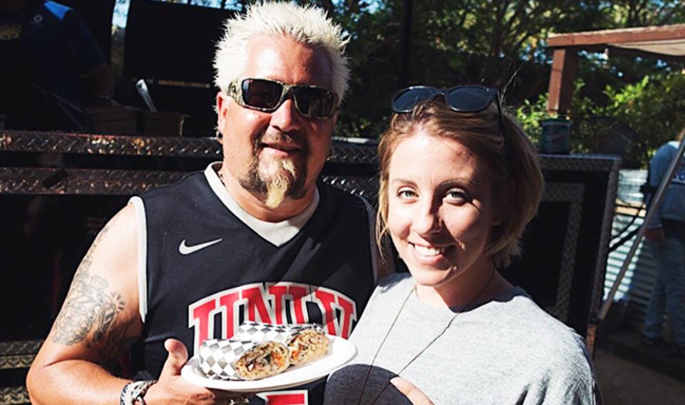 Guy Fieri Serves Vegan Food at Country Music Festival
