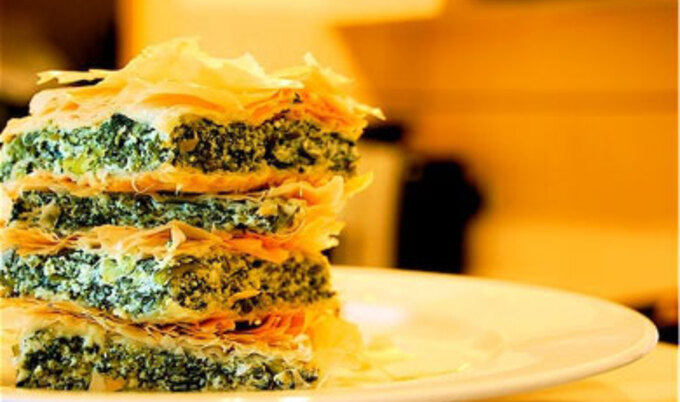 Vegan Spanakopita
