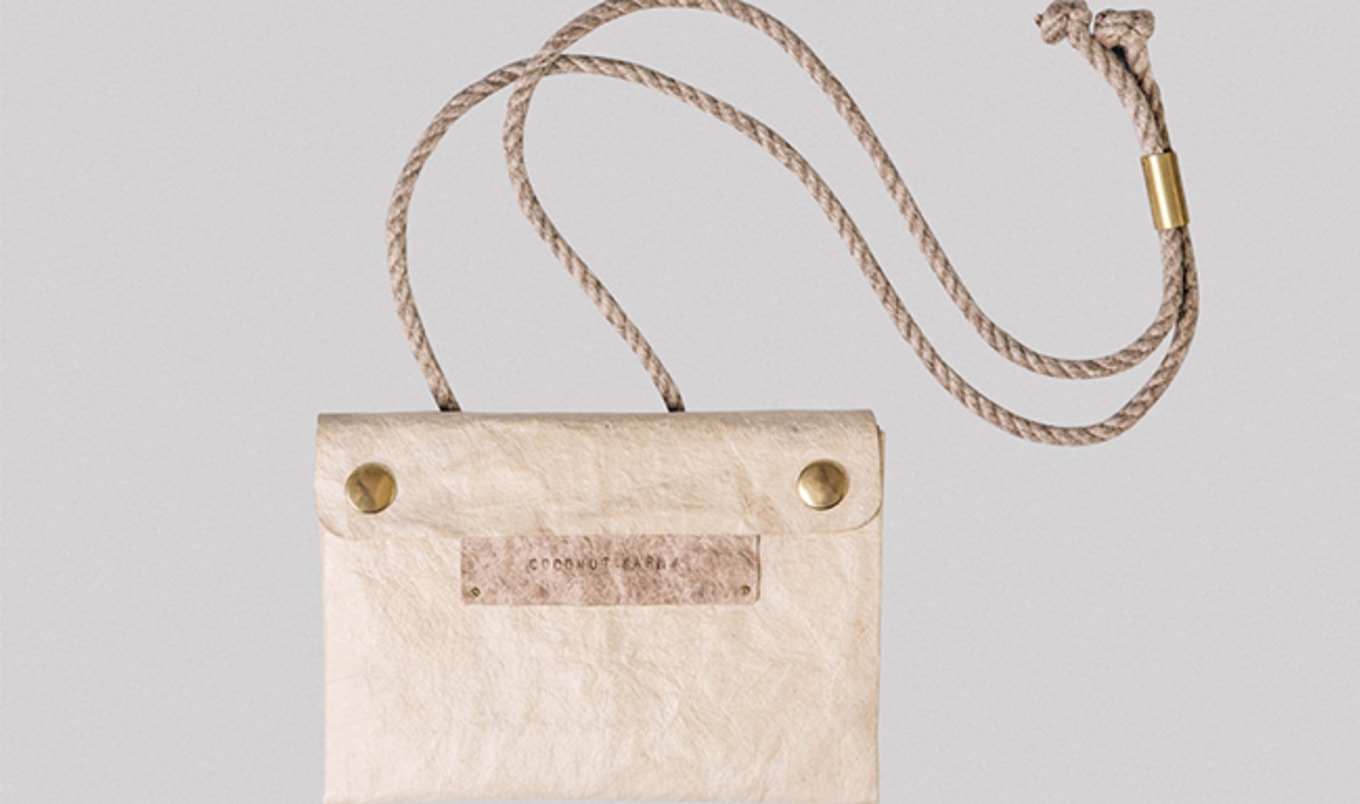 Designers Create Vegan Leather from Coconut Water