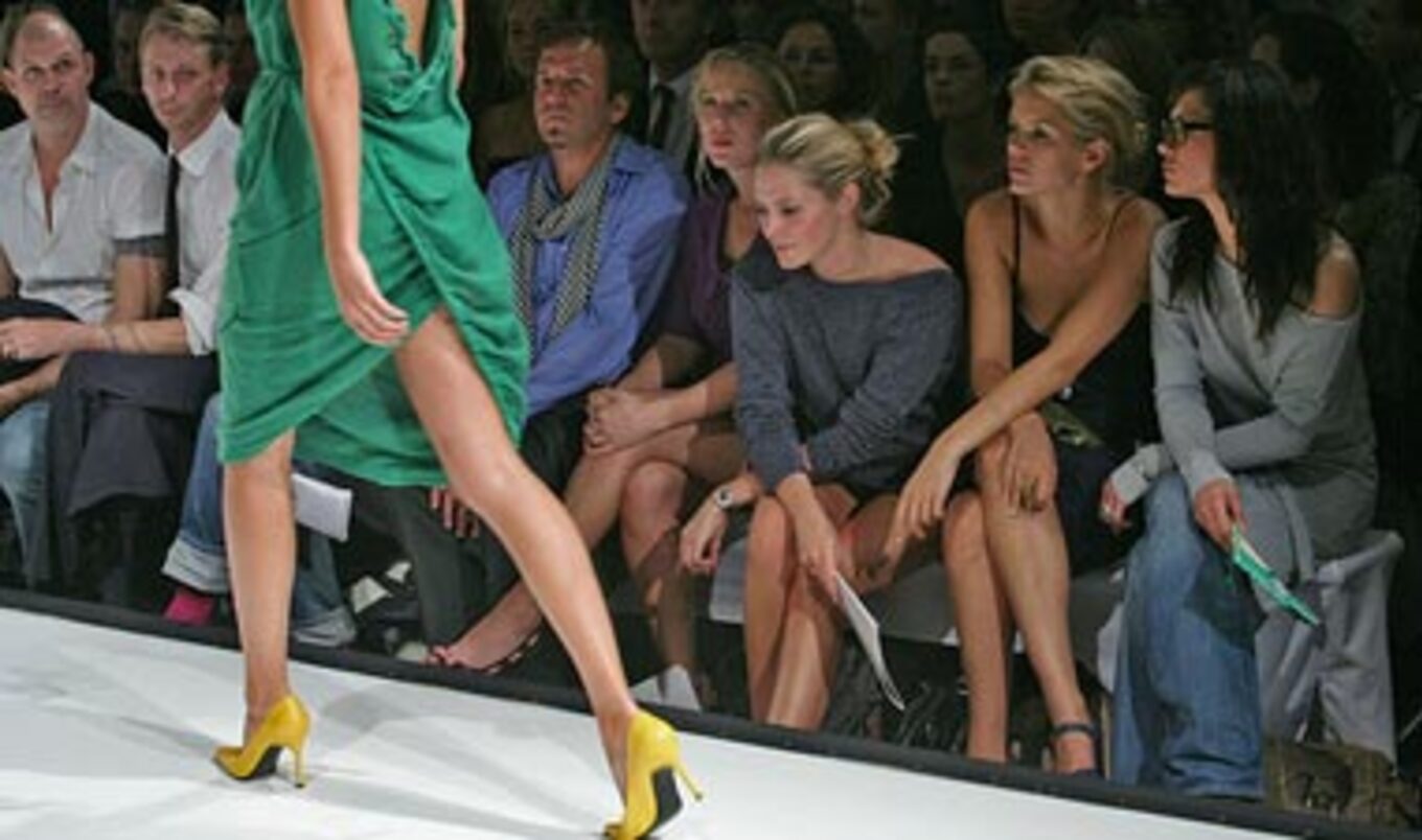Clothing Designer Fights Fur at NY Fashion Show