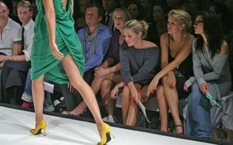 Clothing Designer Fights Fur at NY Fashion Show