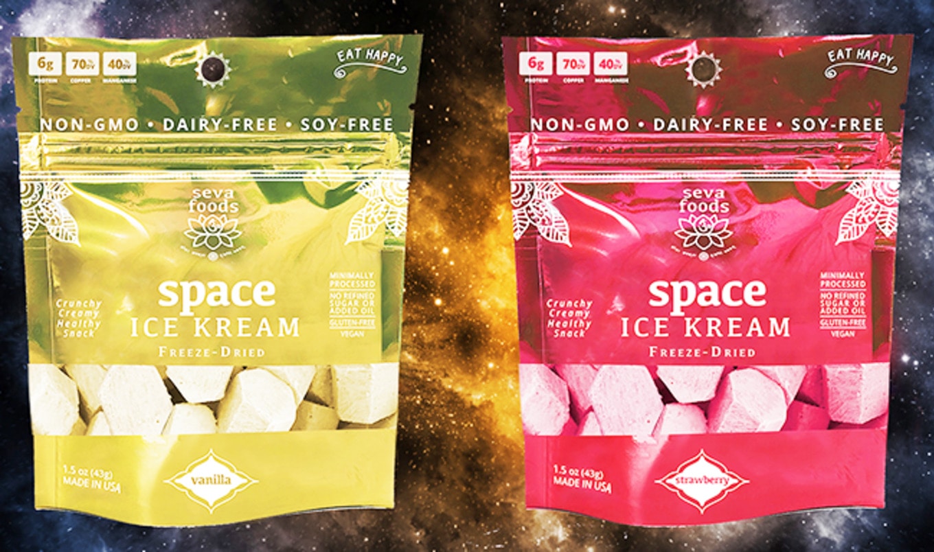 Snack Brand Debuts Vegan Space Ice Cream