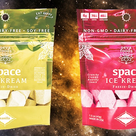 Snack Brand Debuts Vegan Space Ice Cream