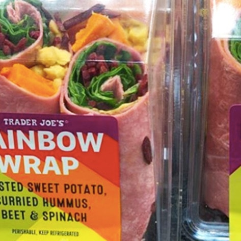 Trader Joe's Debuts Vegan Rainbow Wrap