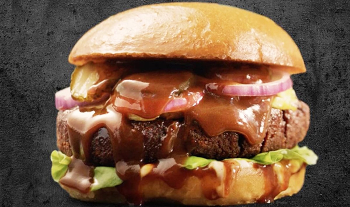 New Vegan Bleeding Burger Debuts at Sainsbury’s VegNews