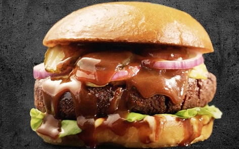 New Vegan Bleeding Burger Debuts at Sainsbury's