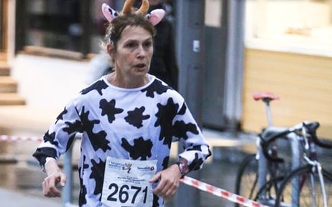 Vegan Runner Breaks Guinness Record in Cow Costume