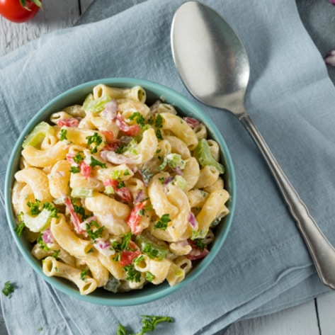 Vegan Dijon Macaroni Salad
