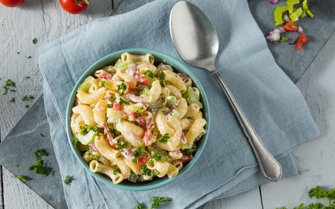 Vegan Dijon Macaroni Salad