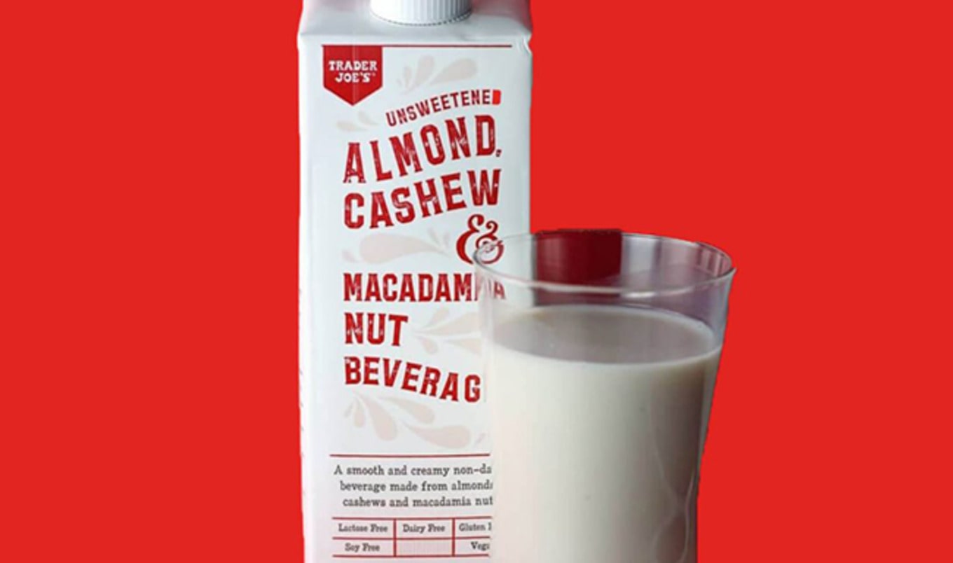 Trader Joe's Debuts New Macadamia Nut-Based Beverage