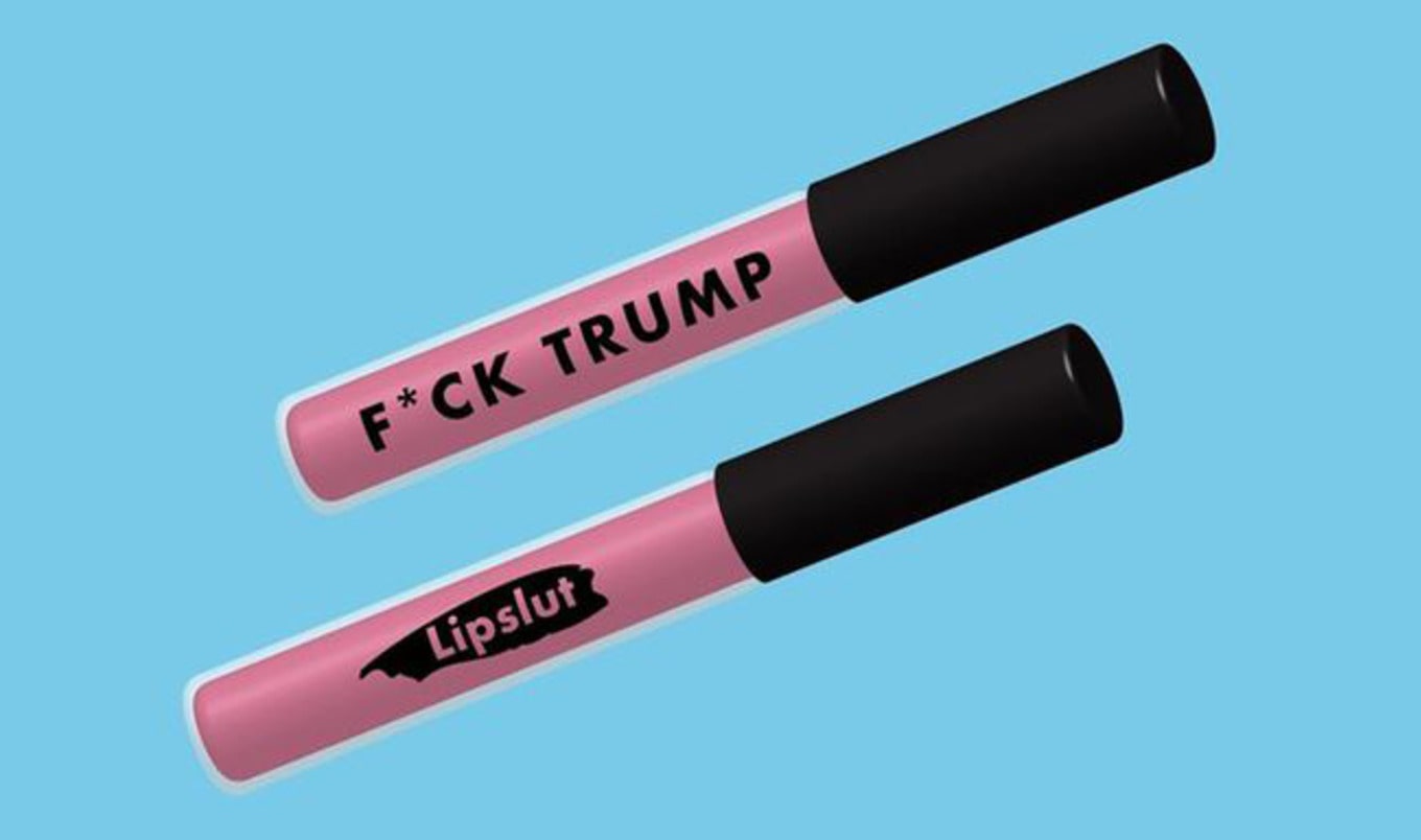 Vegan ''F*ck Trump'' Lipstick Raises Funds for Migrant Kids