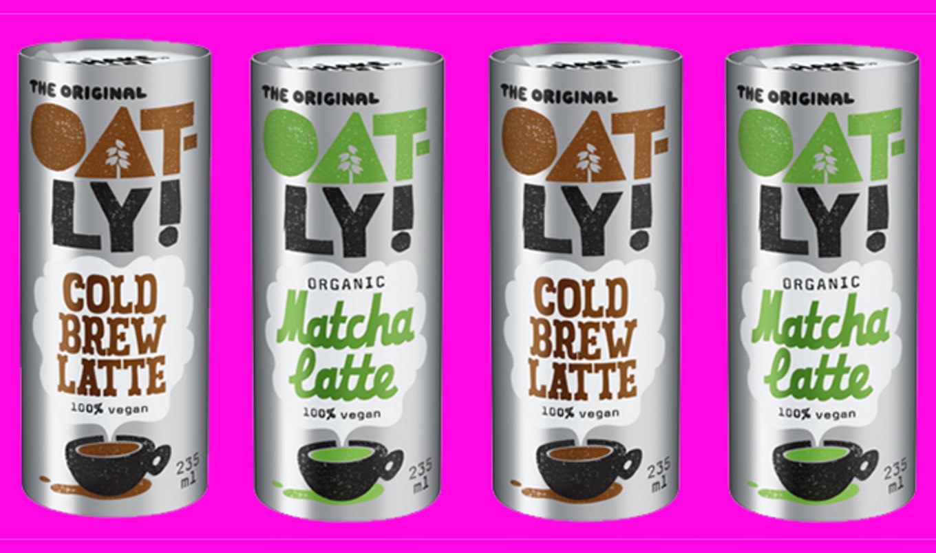 Oatly Launches Canned Vegan Latte Line