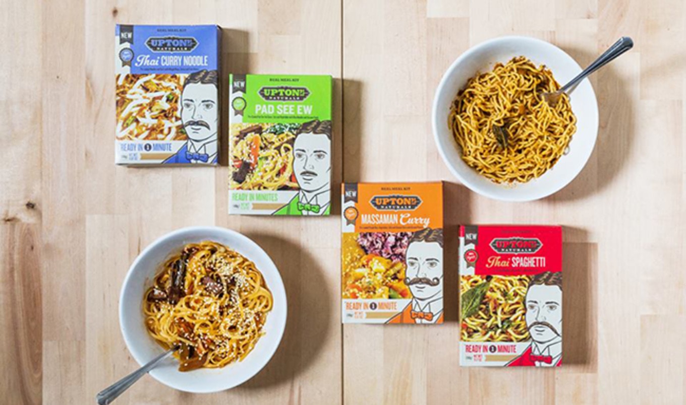 Upton's Debuts One-Minute Vegan Meal Kits