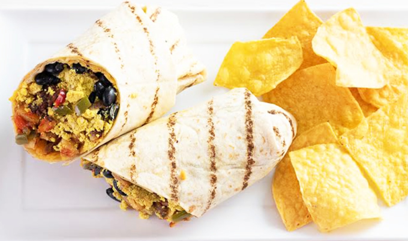 Just Egg Vegan Breakfast Burrito Debuts at Veggie Grill