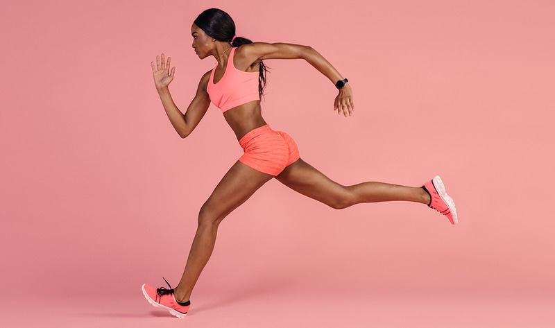 VegNews.WomanJoggerinPink