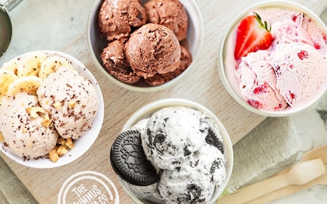Vegan Hummus Ice Cream Debuts This Weekend in NYC