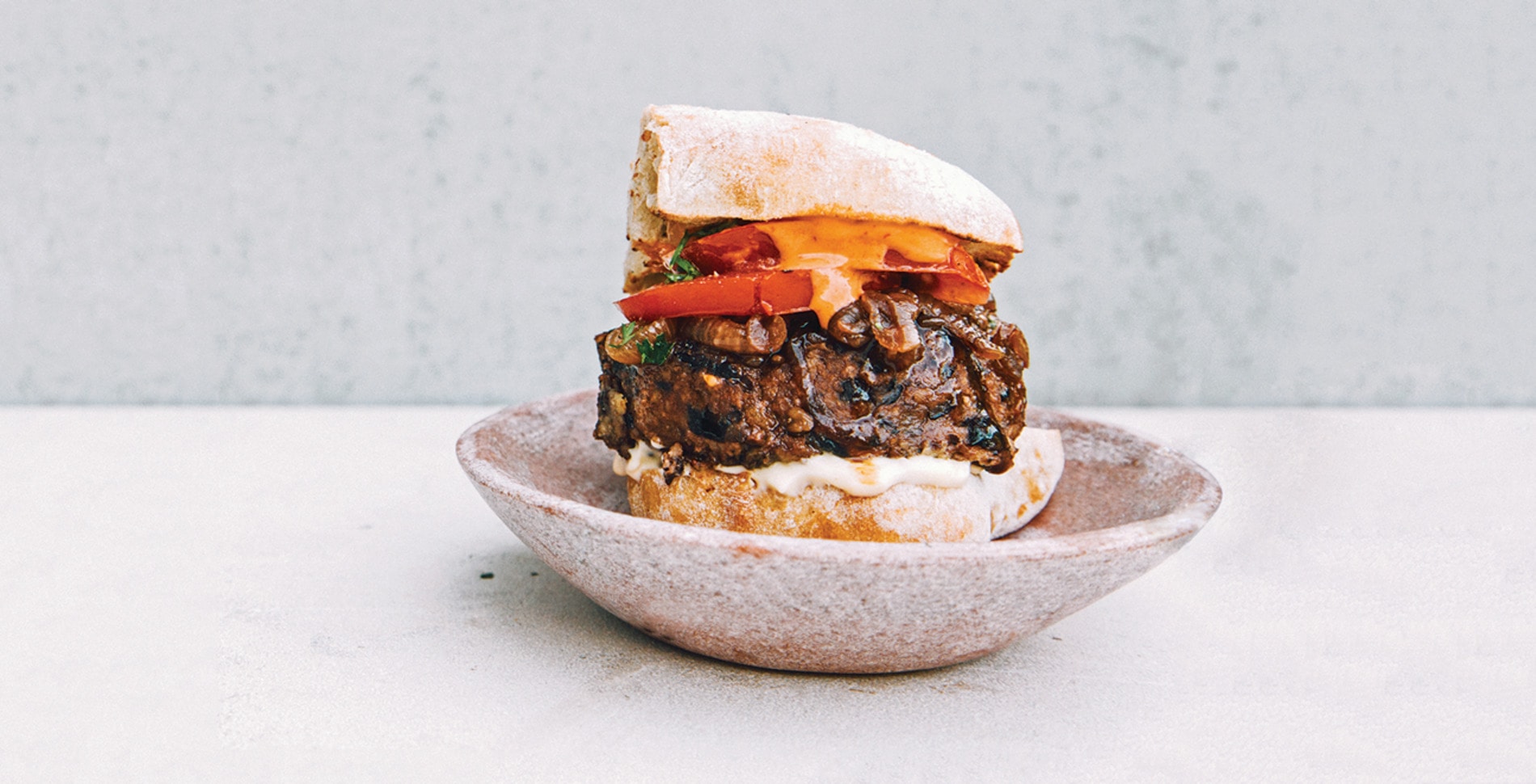 Ancho-Spiced Barbecue Burgers With&nbsp;Caramelized Onions