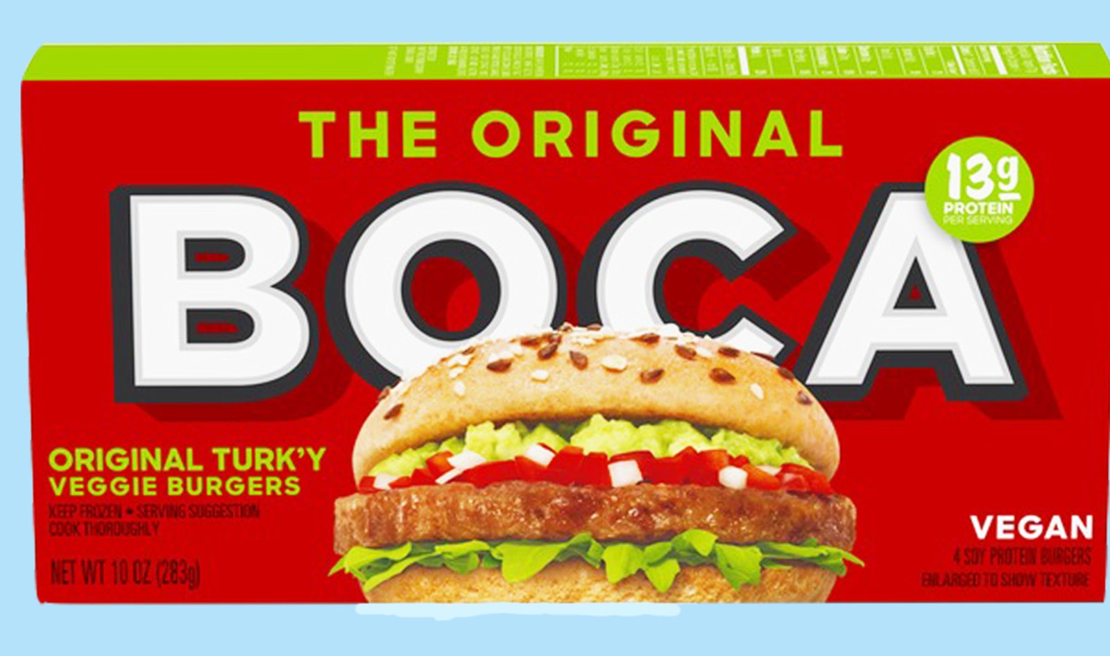 BOCA Launches Vegan Turkey Burger