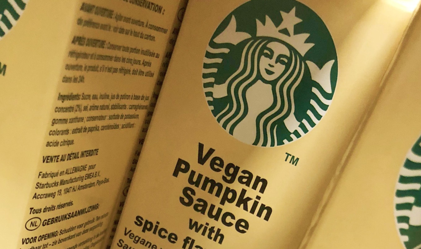 Starbucks Releases Vegan Pumpkin Spice Sauce