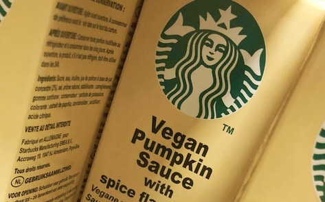 Starbucks Releases Vegan Pumpkin Spice Sauce